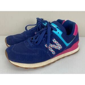 Women New Balance Encap 574 leather suede casual sneakers shoes, 10